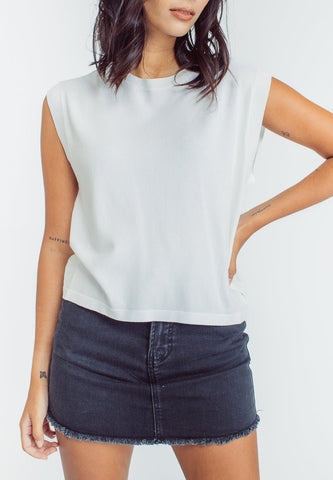 Mossimo Riva White Classic Crop Vest Top - Mossimo PH