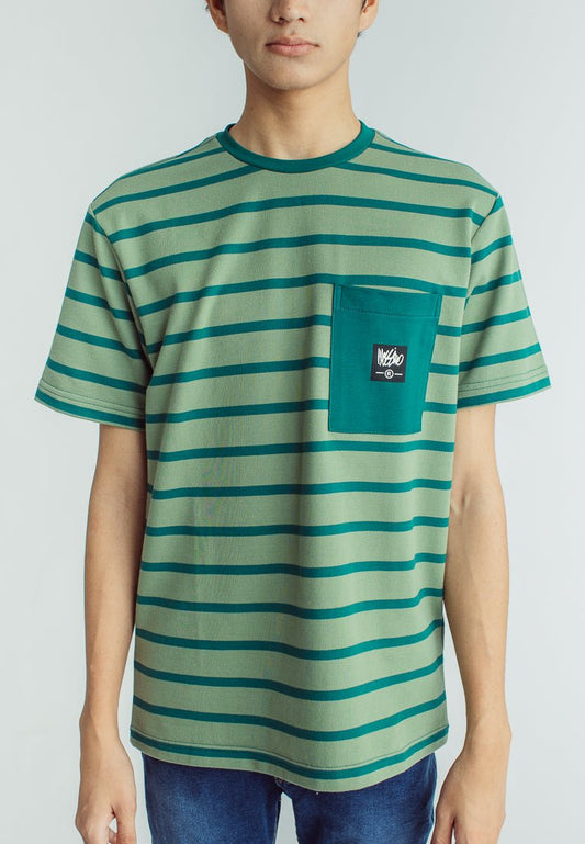 Mossimo Shawn Green Comfort Fit Stripes Shirt - Mossimo PH