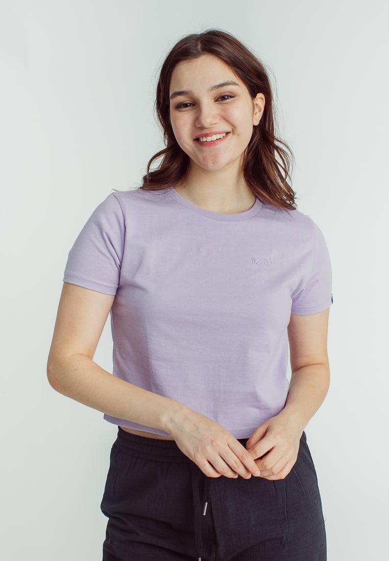 Mossimo Solene Lavender Frost Crush Classic Cropped Fit Tee - Mossimo PH