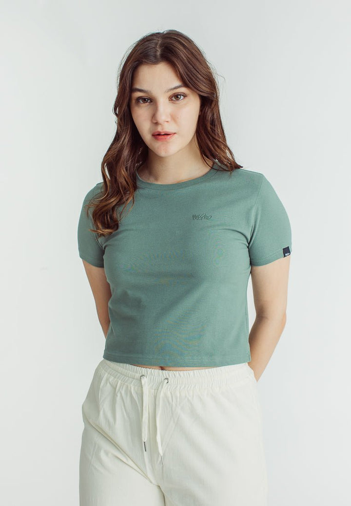 Mossimo Solene Sage Leaf Classic Cropped Fit Tee - Mossimo PH