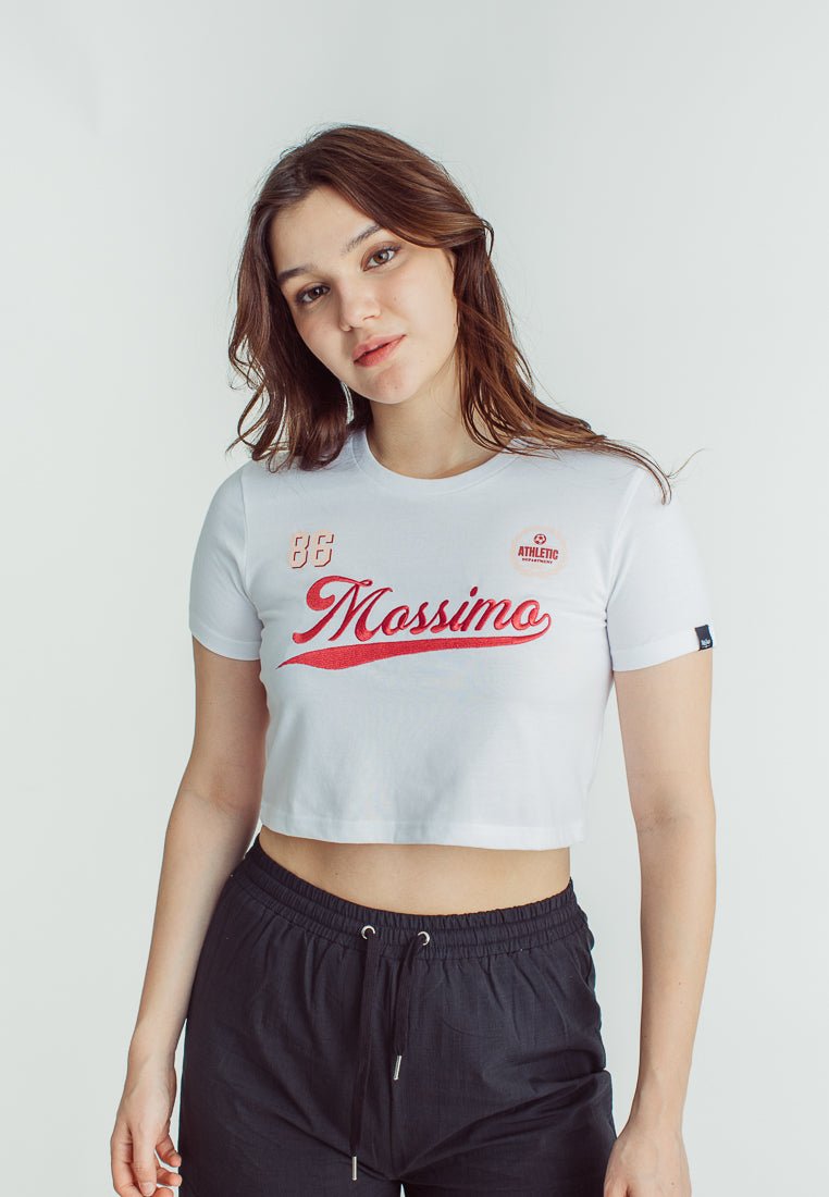 Mossimo Veronica White Vintage Cropped Fit Tee - Mossimo PH