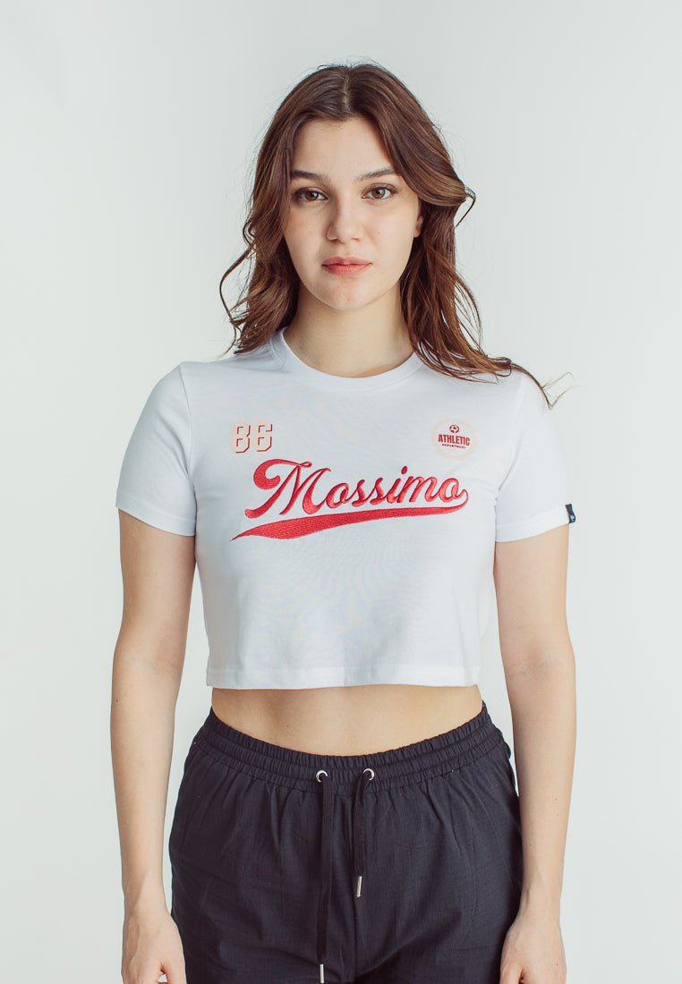 Mossimo Veronica White Vintage Cropped Fit Tee - Mossimo PH