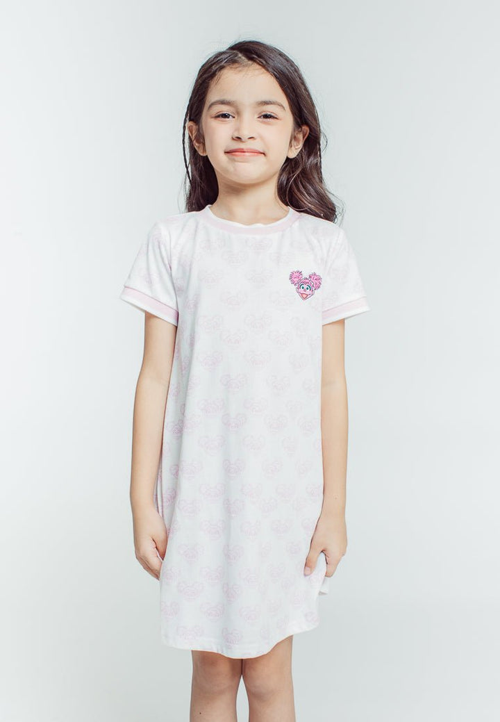 Mossimo White Sesame Street Kids Girls Overall Printed Dress - Mossimo PH