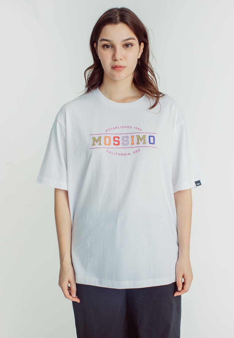 Mossimo White Shyne Oversized Fit Tee - Mossimo PH