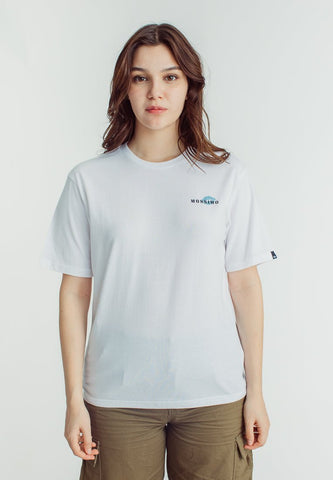 Mossimo White with Lips Flat Print Modern Fit Tee - Mossimo PH