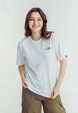 Mossimo White with Lips Flat Print Modern Fit Tee - Mossimo PH