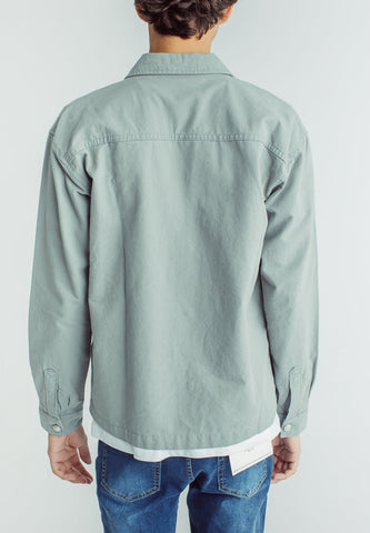 Mossimo Xander Light Gray Oversized Jacket - Mossimo PH