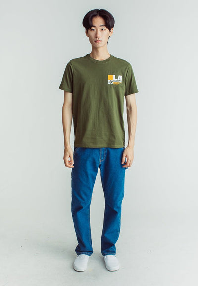 Muscle Fit Basic Round Neck Tee with High Density Print Tee - Mossimo PH