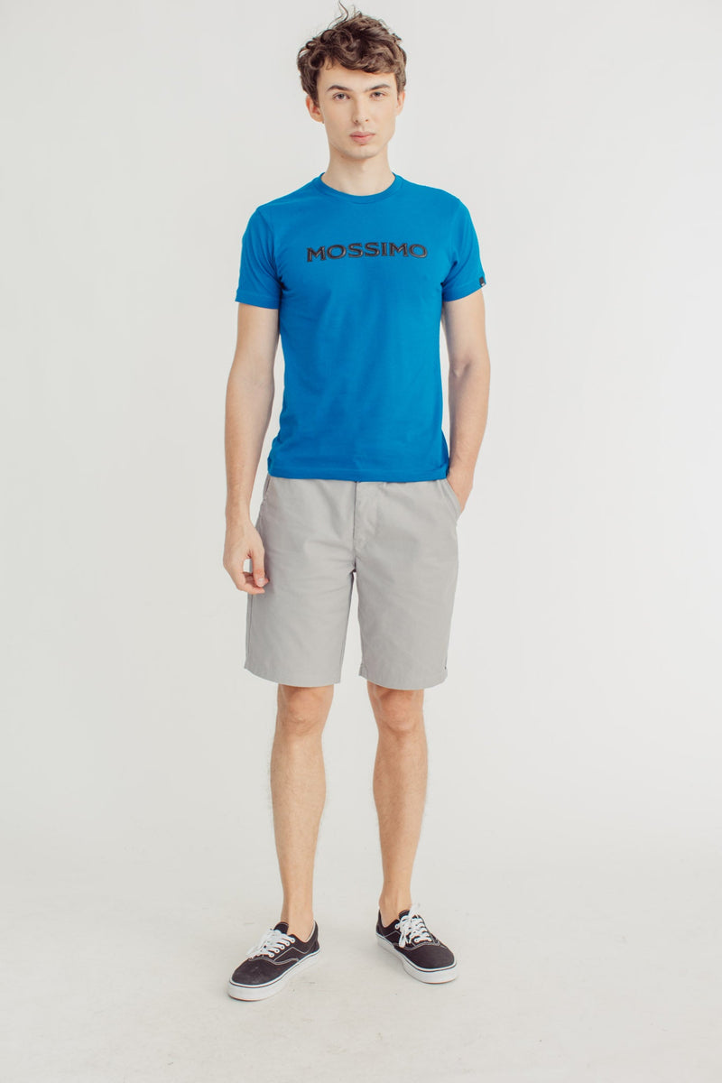 Muscle Fit Tee Basic Round Neck with 3D Silicon Heat Transfer - Mossimo PH