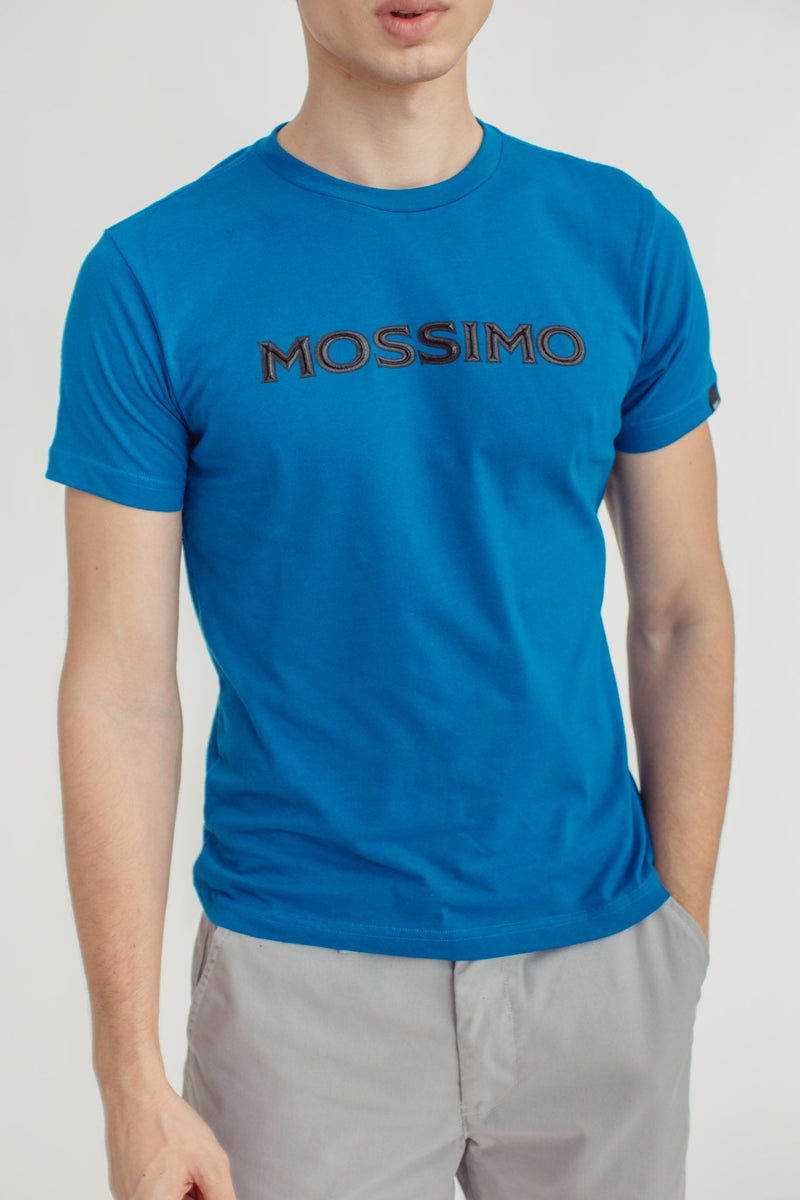 Muscle Fit Tee Basic Round Neck with 3D Silicon Heat Transfer - Mossimo PH