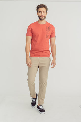 Muscle Fit Tee with Flat Print - Mossimo PH