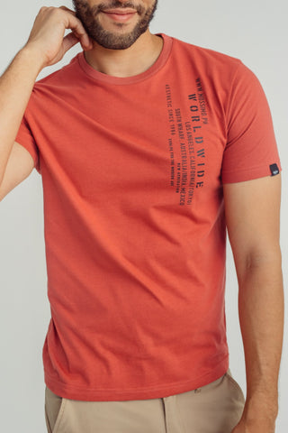 Muscle Fit Tee with Flat Print - Mossimo PH