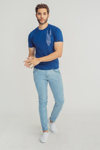 Muscle Fit Tee with Flat Print - Mossimo PH