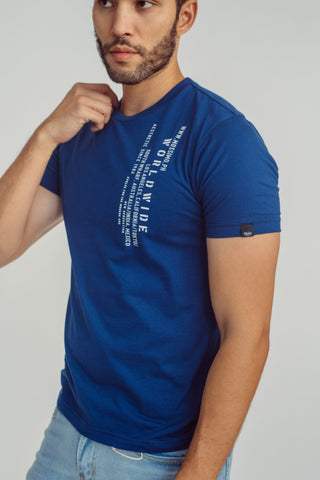 Muscle Fit Tee with Flat Print - Mossimo PH