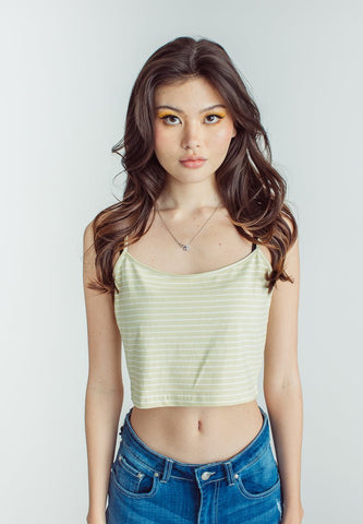 Nadine Stripe Cropped Tank Top - Mossimo PH