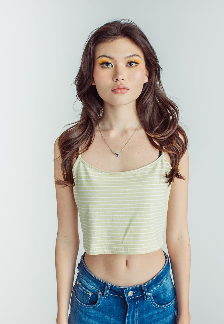 Nadine Stripe Cropped Tank Top - Mossimo PH