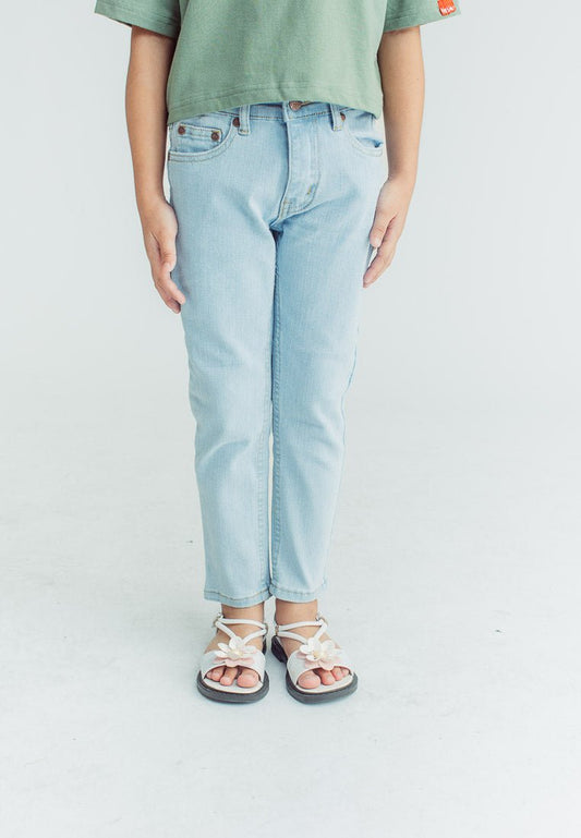 Nathalie Light Blue Skinny Five Pocket Jeans - Mossimo PH