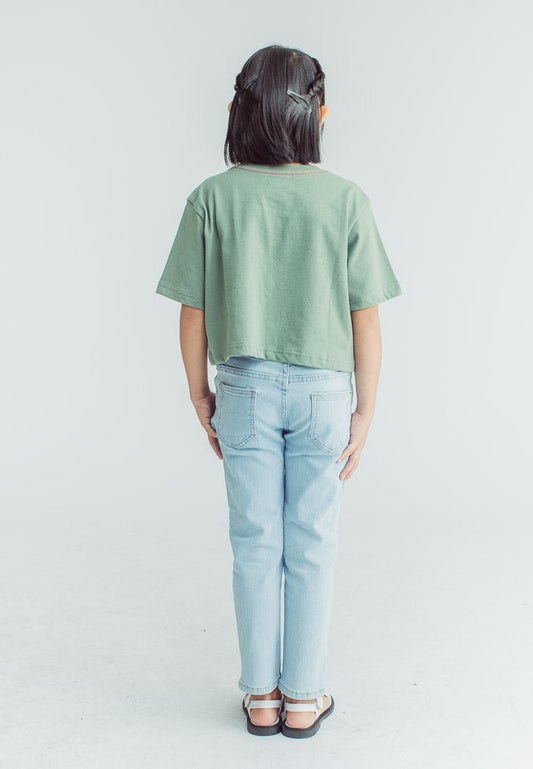 Nathalie Light Blue Skinny Five Pocket Jeans - Mossimo PH