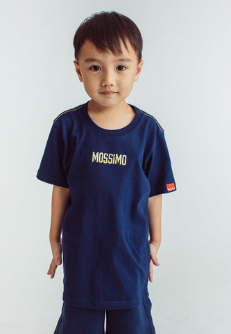 Navy Blue Coast Boys Basic Graphic Tshirt - Mossimo PH