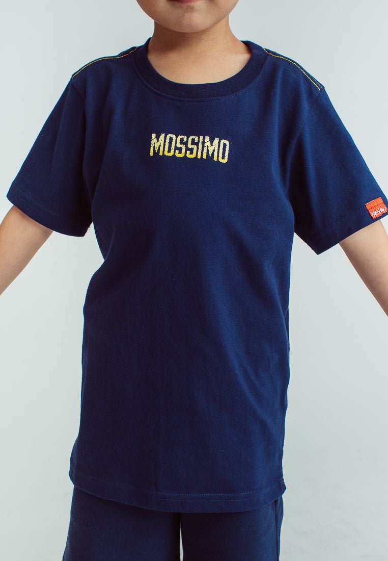 Navy Blue Coast Boys Basic Graphic Tshirt - Mossimo PH