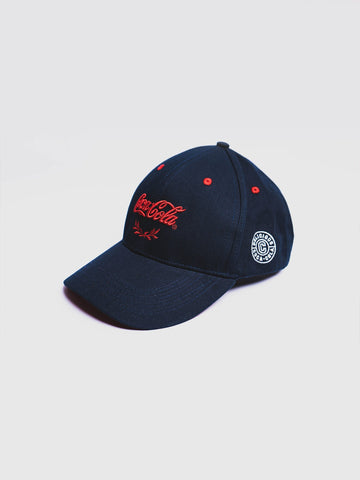 Navy Blue Coca-Cola with Embossed Embroidery Bucket Hat - Mossimo PH