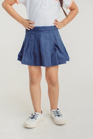 Navy Blue Girls Pleated Skirt - Mossimo PH