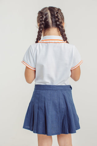 Navy Blue Girls Pleated Skirt - Mossimo PH