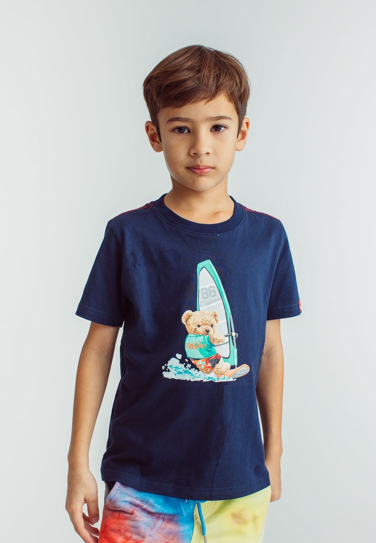 Navy Blue Mossimo Mossybear Graphic Tshirt - Mossimo PH