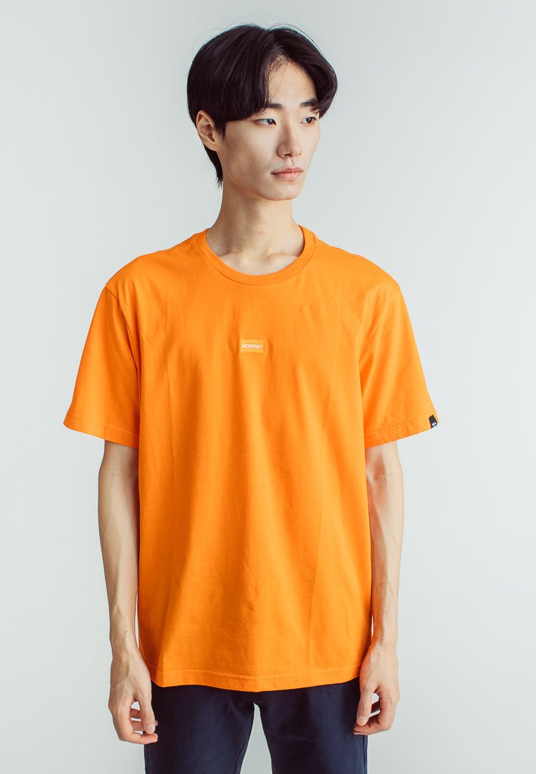 Nectarine Basic Round Neck with Small Embroidery Branding Modern Fit Tee - Mossimo PH