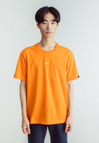 Nectarine Basic Round Neck with Small Embroidery Branding Modern Fit Tee - Mossimo PH