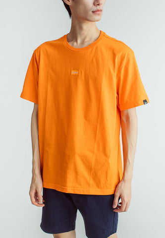 Nectarine Basic Round Neck with Small Embroidery Branding Modern Fit Tee - Mossimo PH