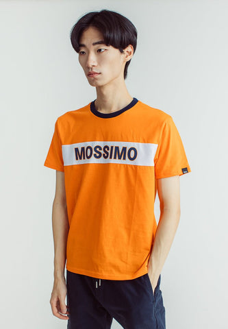 Nectarine Classic Fit Basic Round Neck Tee with Cut, Sew and Flat Print - Mossimo PH