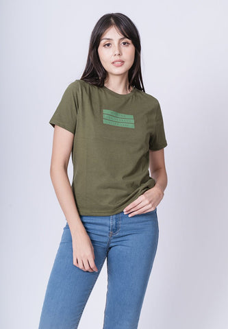 Olive with Mossimo Los Angeles Since 1986 Comfort Fit Tee - Mossimo PH