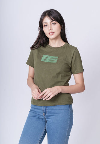 Olive with Mossimo Los Angeles Since 1986 Comfort Fit Tee - Mossimo PH