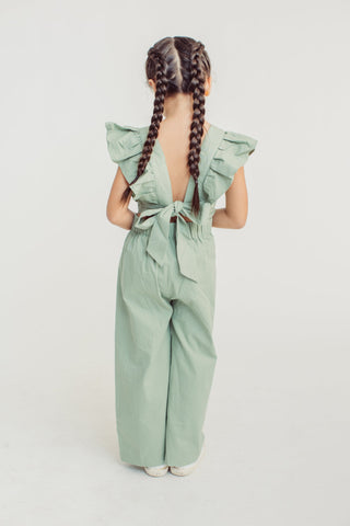 Pia Jade Open Back Sleeveless Wide Leg Pants Jumpsuit Girls Kids - Mossimo PH