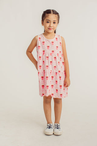 Pink Elmo Patterned Jersey Dress - Mossimo PH