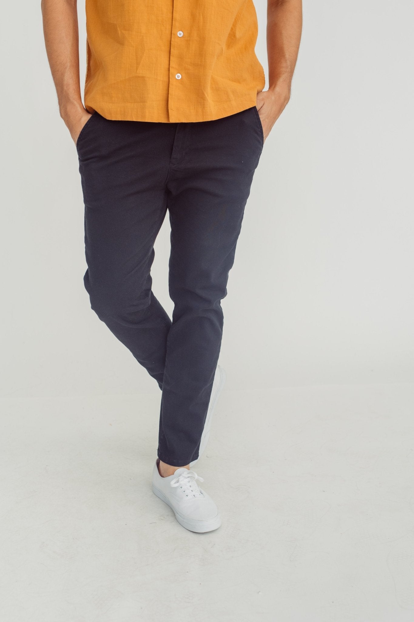 Pleated Straight Cut Trousers - Mossimo PH