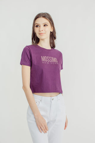 Potent Purple with Mossimo New York Classic Cropped Fit Tee - Mossimo PH