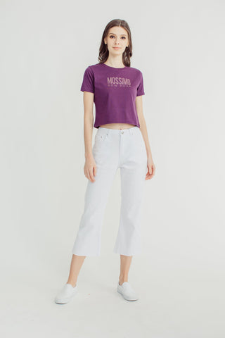 Potent Purple with Mossimo New York Classic Cropped Fit Tee - Mossimo PH