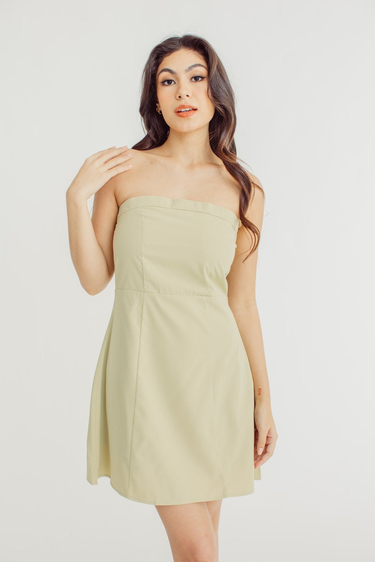 Rachel Sage Green Tube Top Mini Dress - Mossimo PH