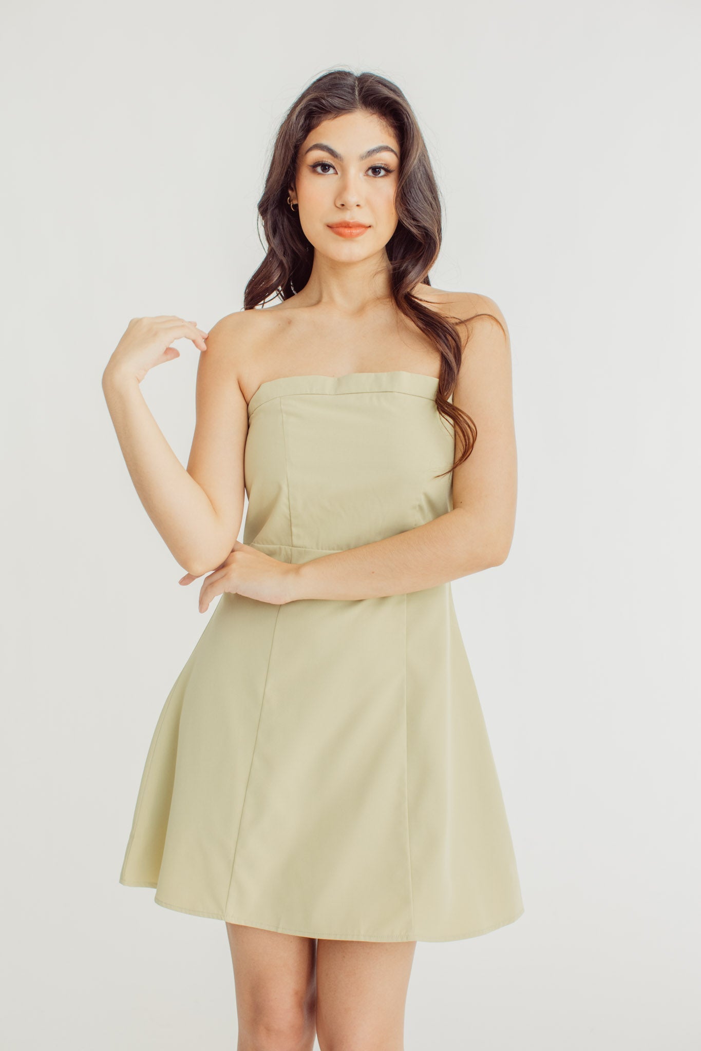 Rachel Sage Green Tube Top Mini Dress - Mossimo PH