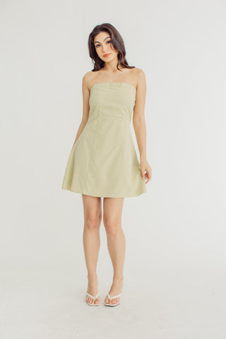 Rachel Sage Green Tube Top Mini Dress - Mossimo PH