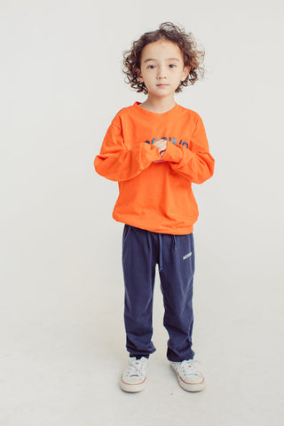 Red Blue Pullover and Jogger with High Density Print Kids - Mossimo PH