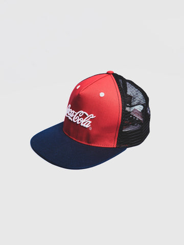Red Navy Coca-Cola with Embossed Embroidery Cap - Mossimo PH