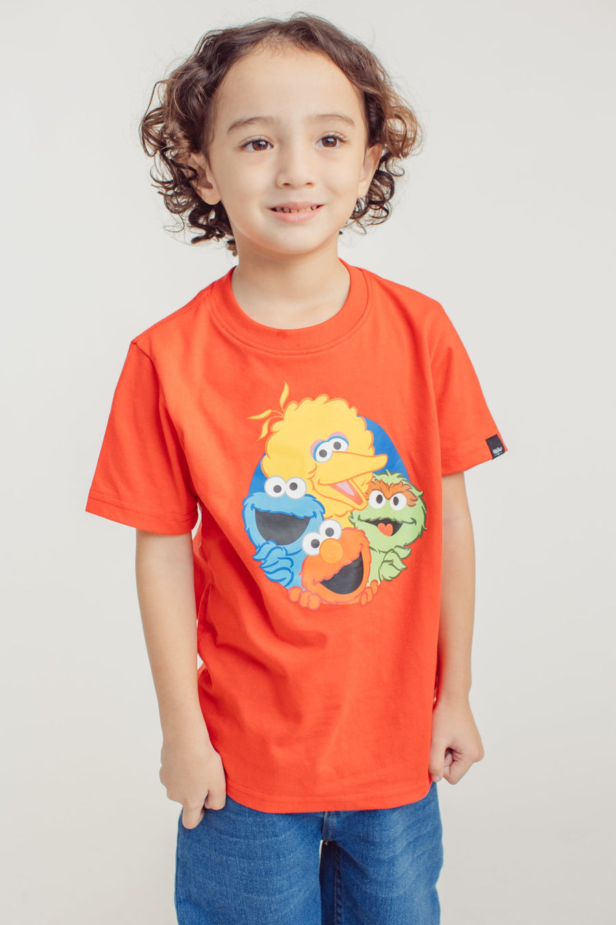 Red Sesame Street Unisex Basic Tshirt Kids - Mossimo PH