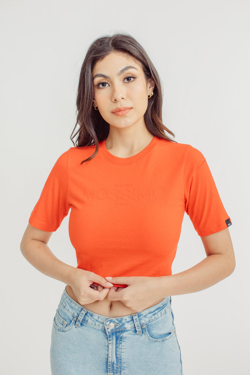 Retro Cropped Fit Tee with the Original Mossimo Thread Artwork - Mossimo PH