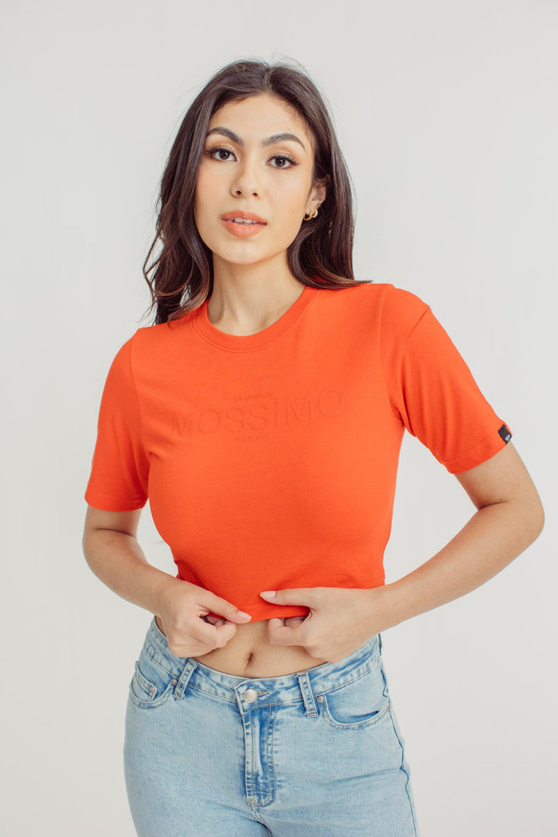 Retro Cropped Fit Tee with the Original Mossimo Thread Artwork - Mossimo PH