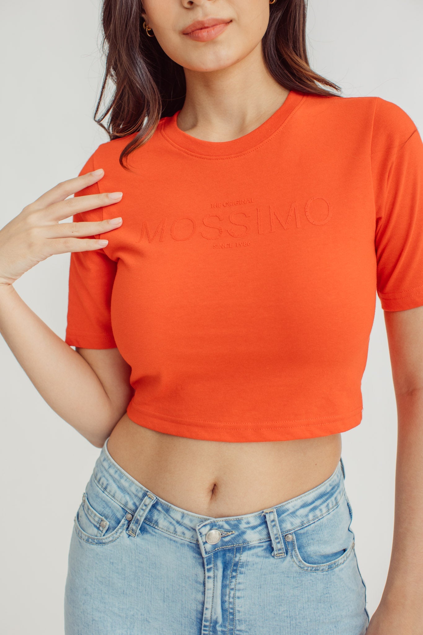 Retro Cropped Fit Tee with the Original Mossimo Thread Artwork - Mossimo PH