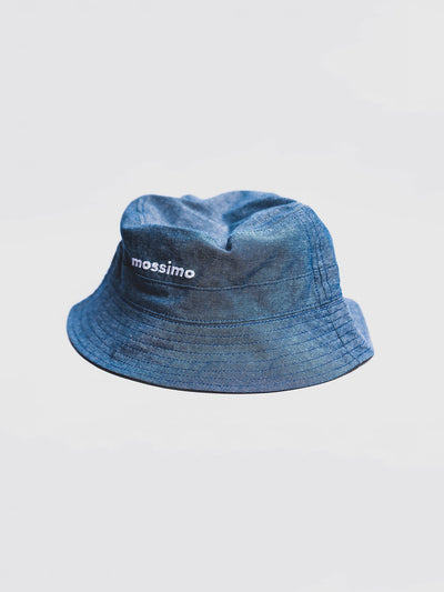 Reversible Bucket Hat with Woven Patch and Flat Embroidery - Mossimo PH