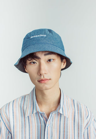 Reversible Bucket Hat with Woven Patch and Flat Embroidery - Mossimo PH